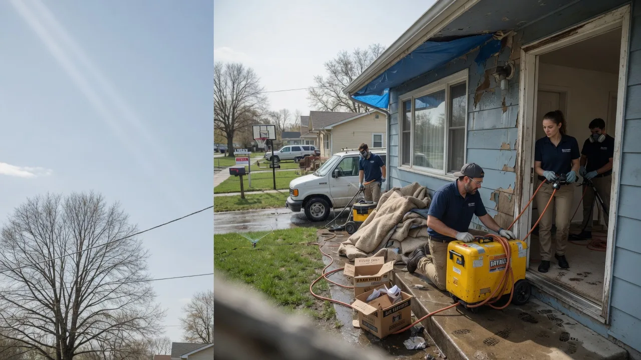 Basement Flood Cleanup in Toston, MT near me